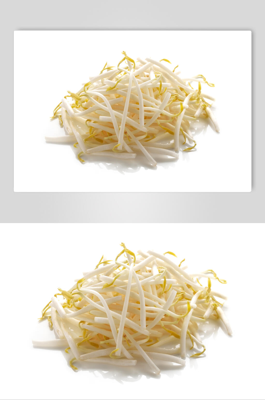 有机绿豆芽食品高清图片素材