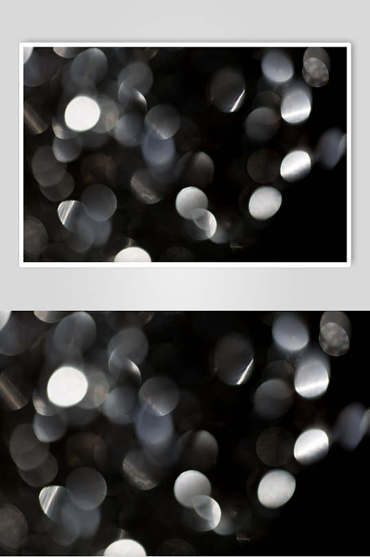 黑白朦胧光斑闪烁图片