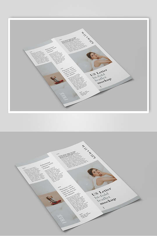 女性折页图片-女性折页设计素材-女性折页模板下载-众图网