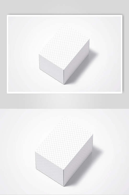 方形盒子矩形盒子样机