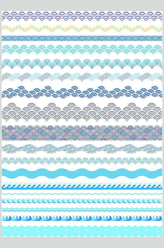 水海浪波纹云海花纹波浪立即下载蓝色水面波浪波纹高清图片立即下载