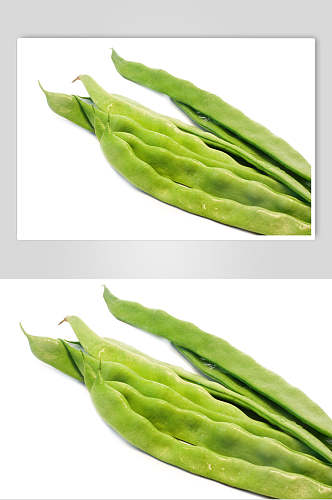 白色四季豆食品摄影图片