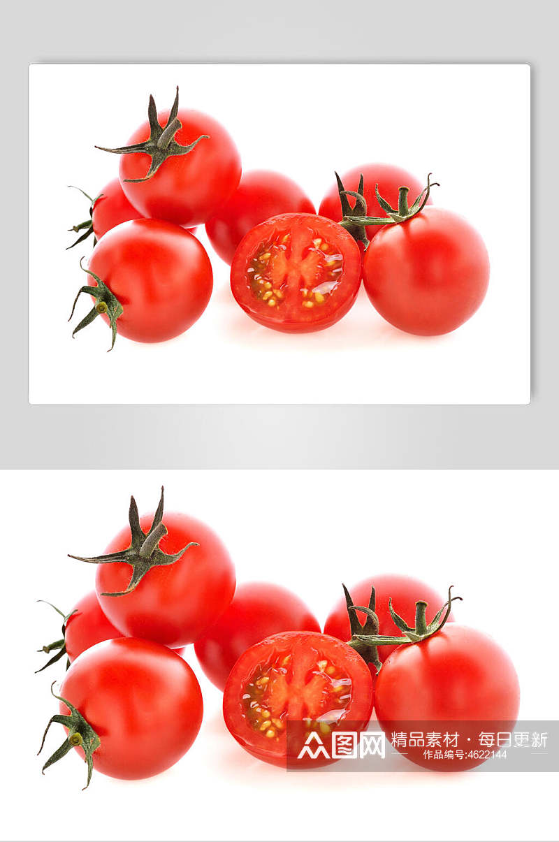 新鲜西红柿高清图片素材