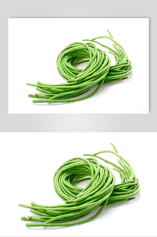 绿色有机长豆角食品图片