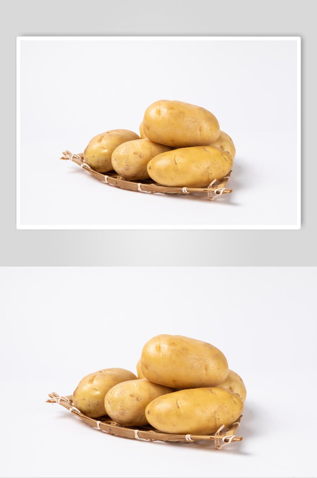 新鲜美味土豆食品高清图片素材