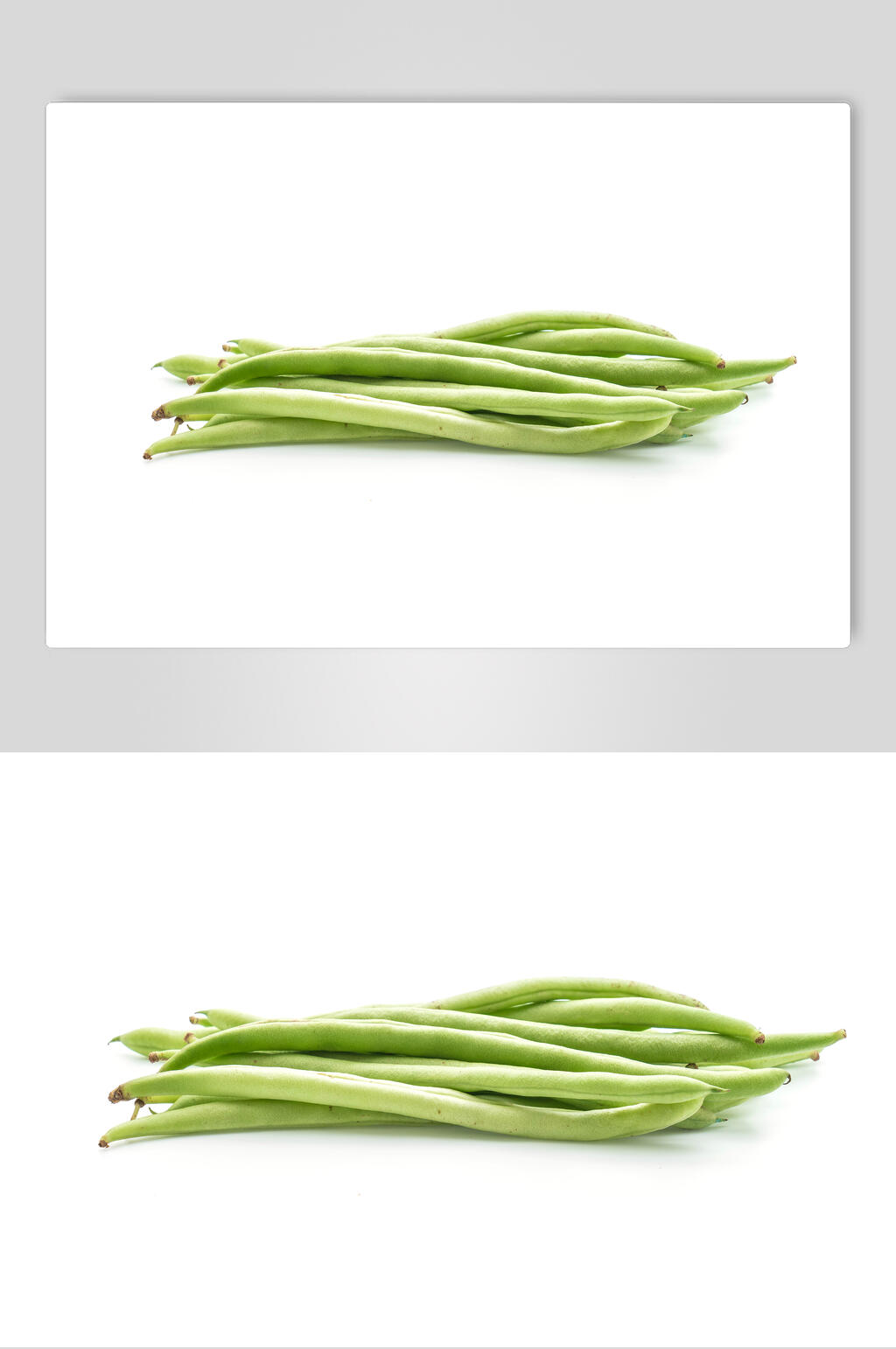 白底四季豆食品高清图片素材