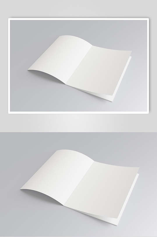 空白内页薄书籍样机