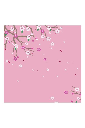 粉色花朵中秋礼盒包装设计