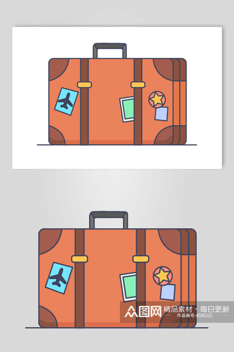 行李箱APP应用UI图标素材素材