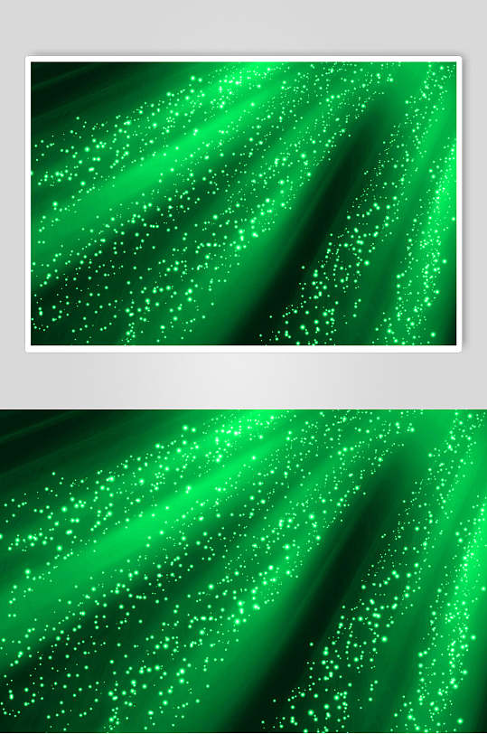 绿色的光斑图片