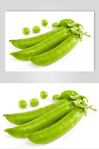 绿色新鲜甜豆角食品摄影图片