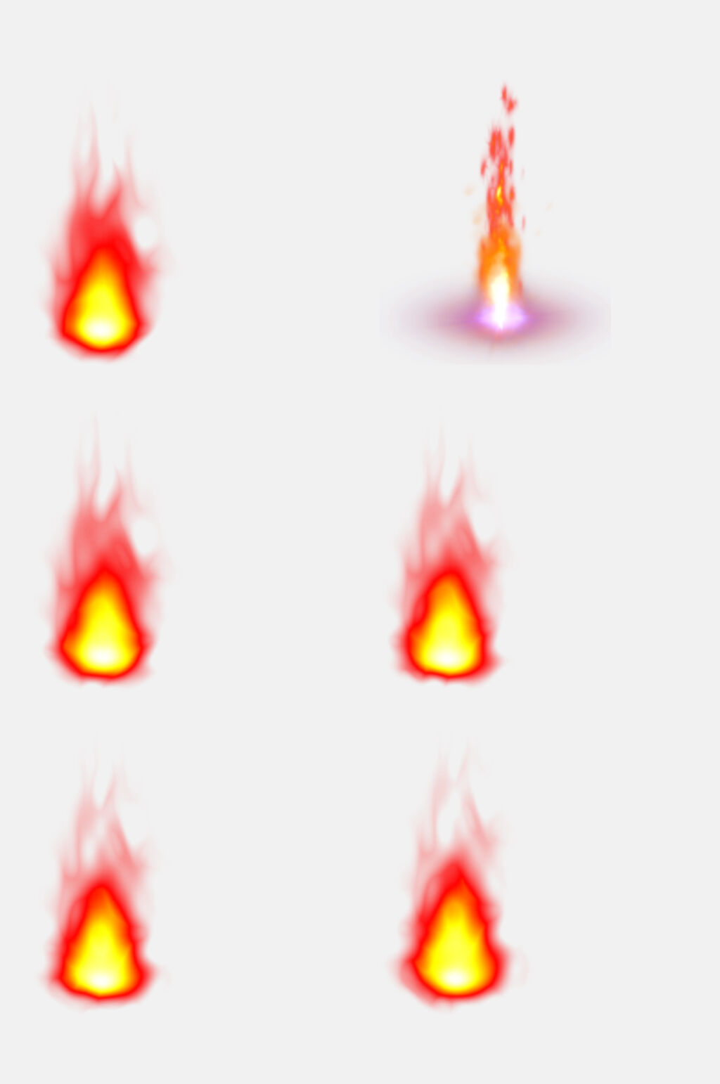 火焰简约魔法特效免抠素材素材