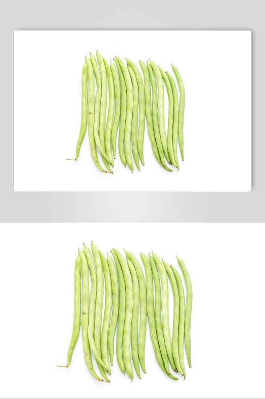 绿色有机新鲜四季豆食品图片