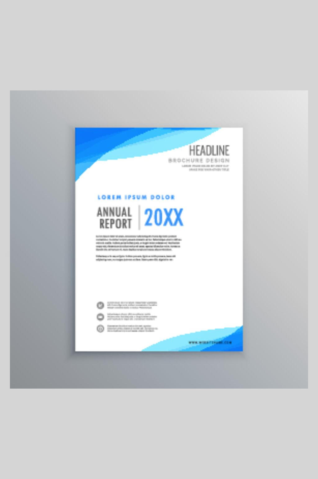 20XX画册封面模板素材