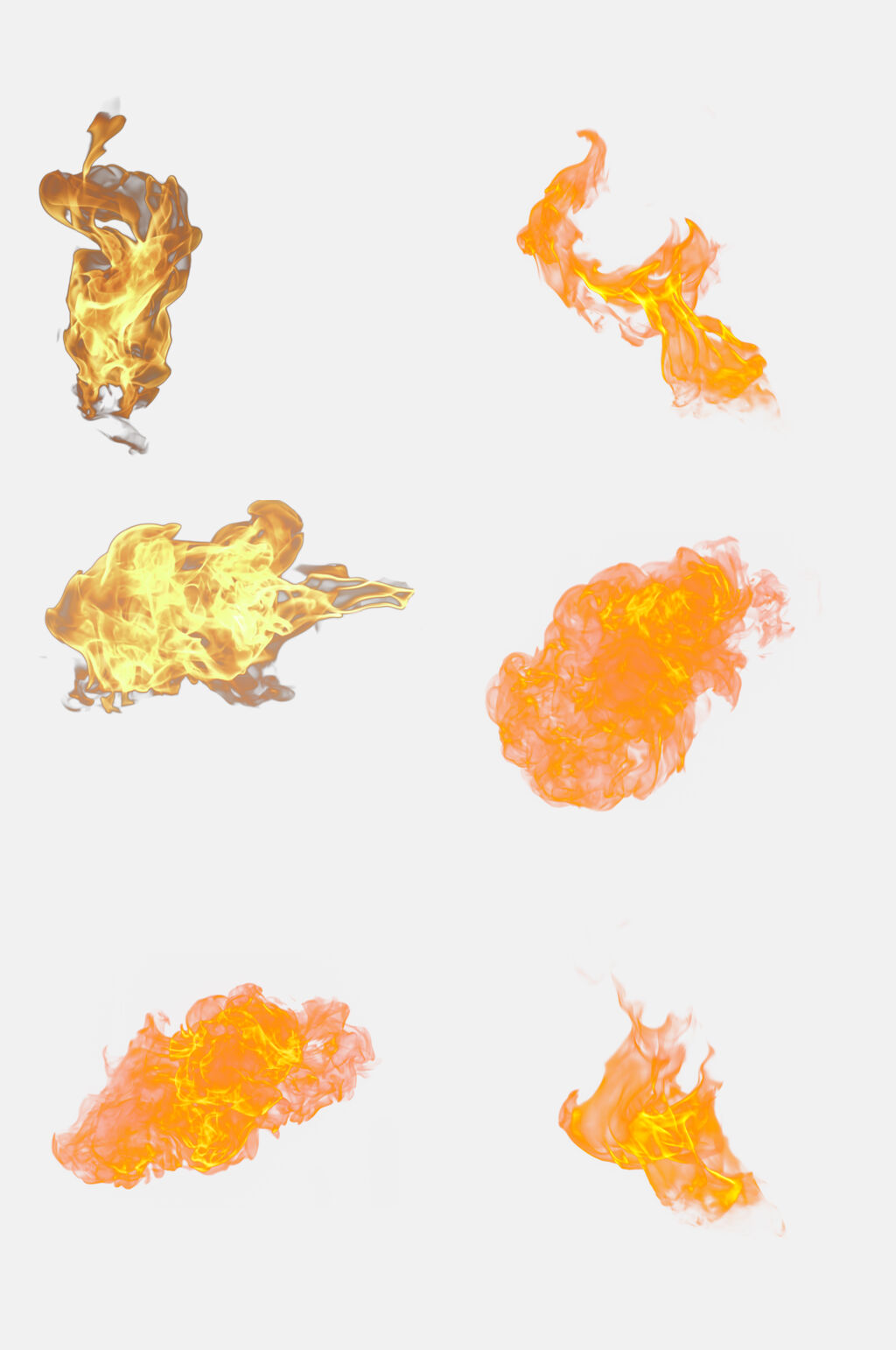 大气特效火焰免抠素材素材
