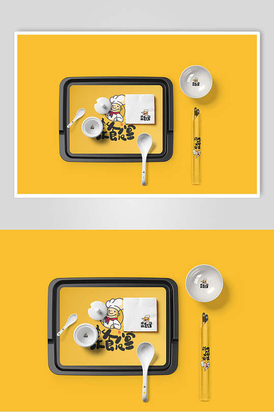 餐饮品牌v勺子样机