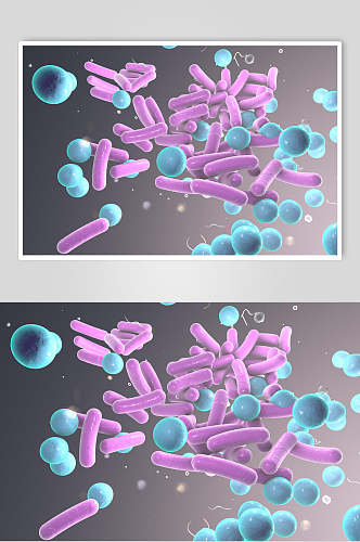 现代微生物分子图片