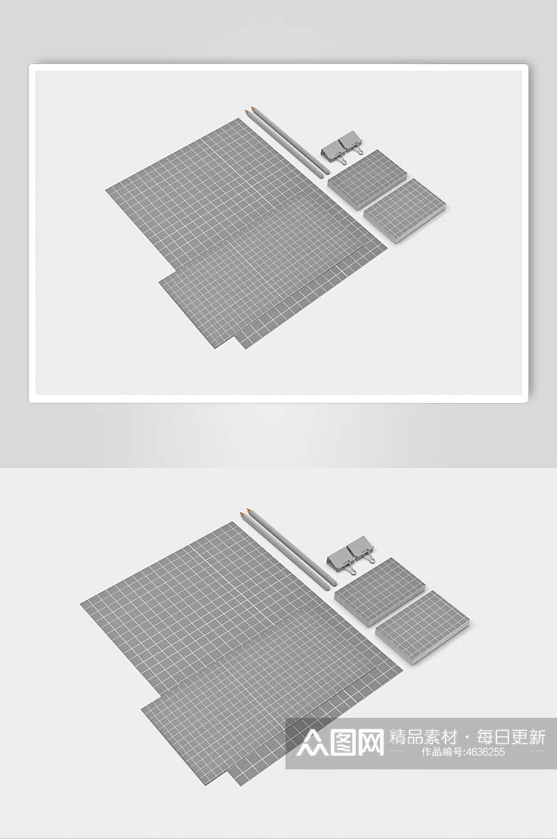 办公用品VI样机素材