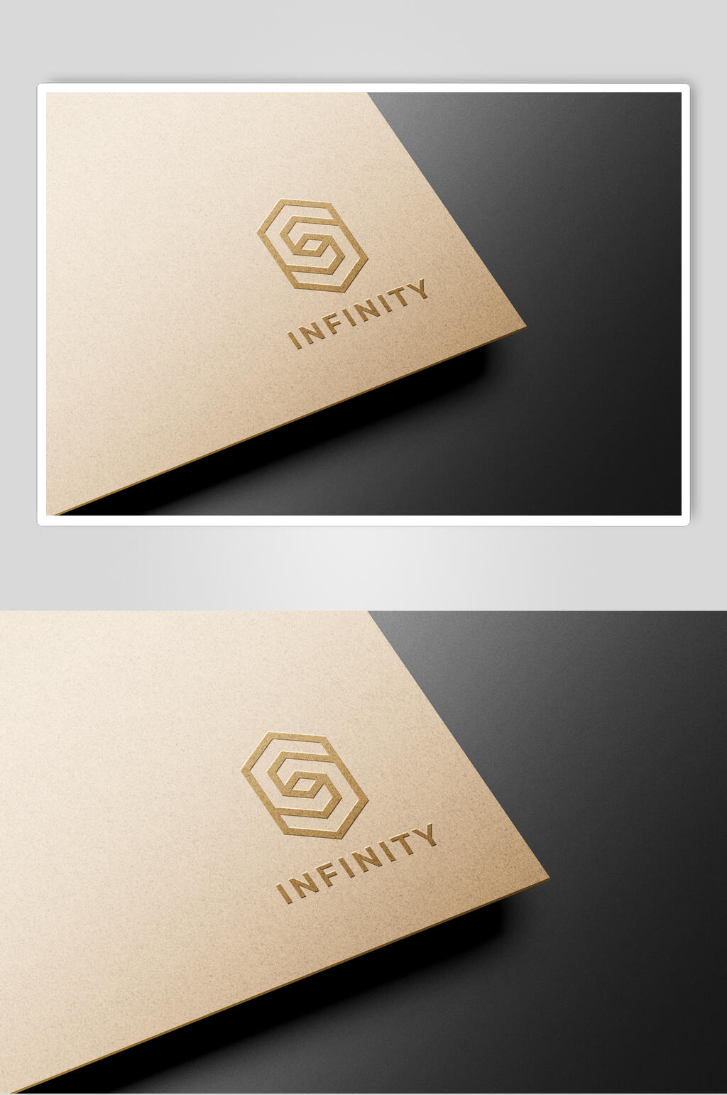 烫金品牌LOGO样机素材
