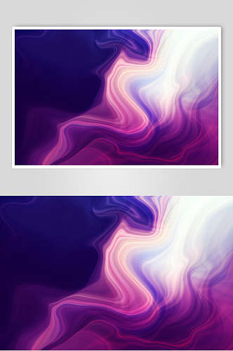 紫色波浪渐变液化背景图