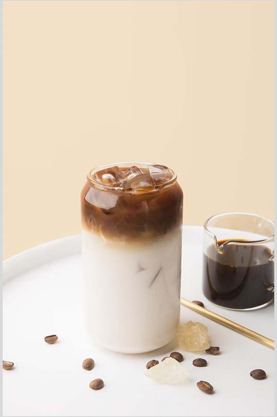 咖啡食品美食摆拍奶茶背景图
