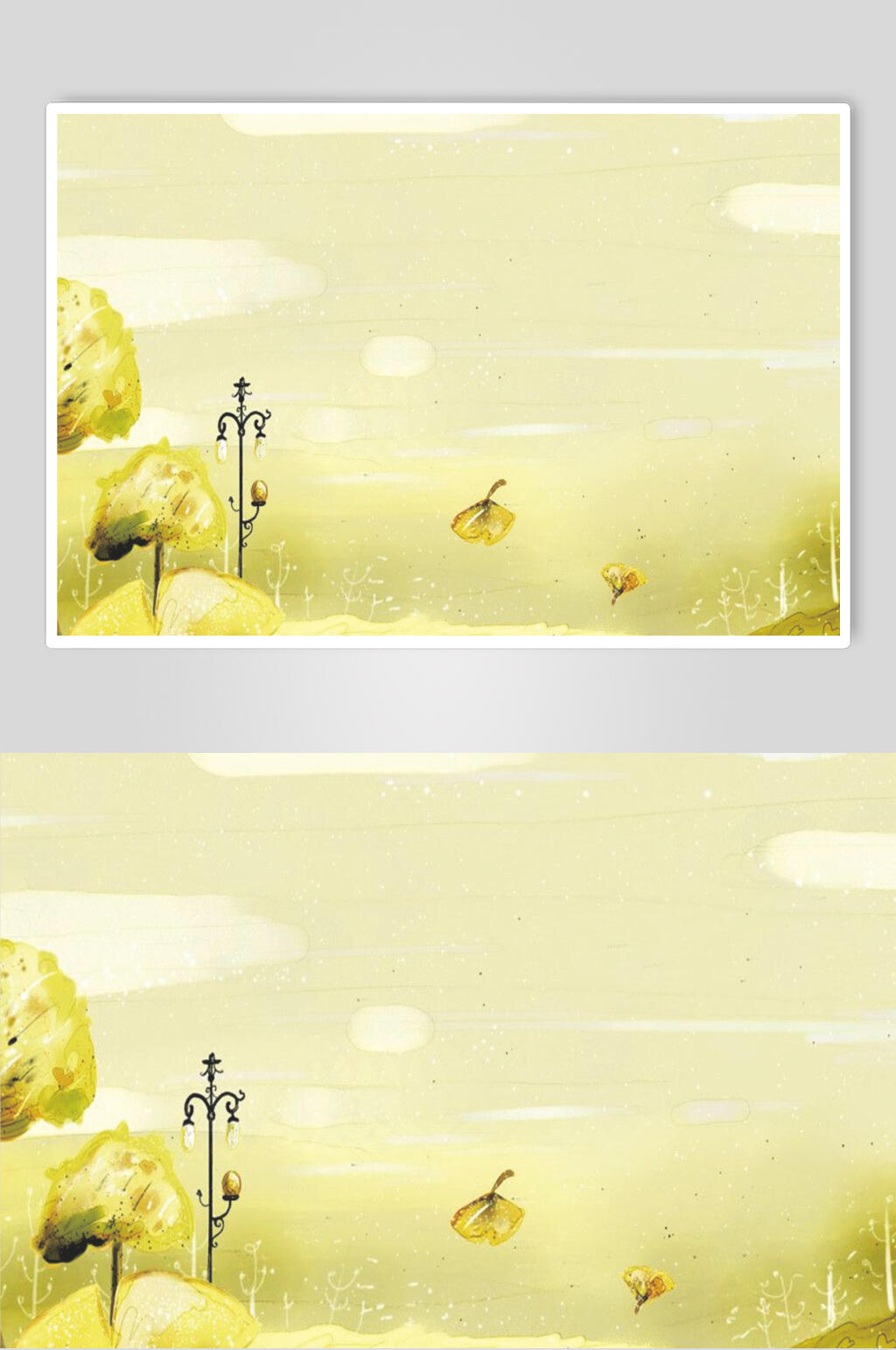 唯美梦幻卡通自然背景图素材