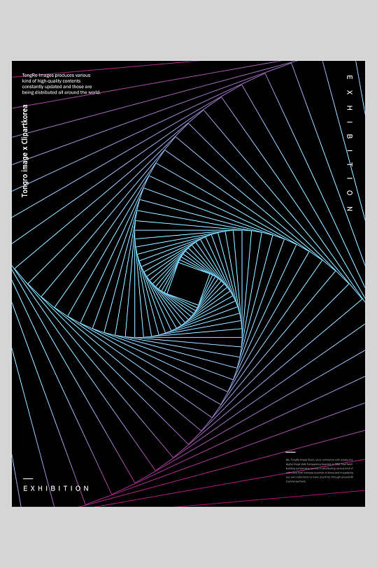 创意抽象线条海报图片-创意抽象线条海报设计素材-创意抽象线条海报