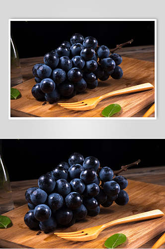葡萄水果摆饰摄影图