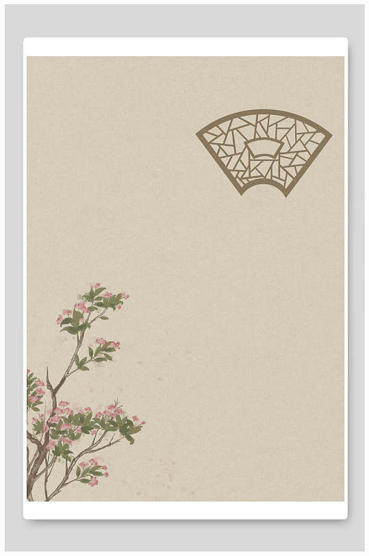 古代工笔画背景素材