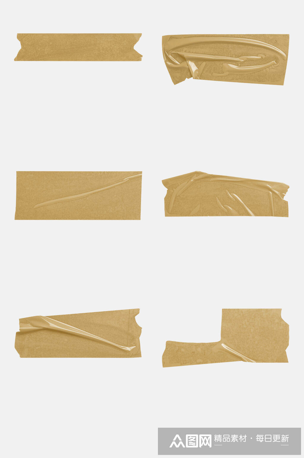 胶布胶带免抠素材模板下载-编号4633963-众图网