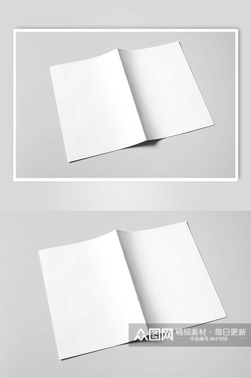 创意个性画册折页样机素材
