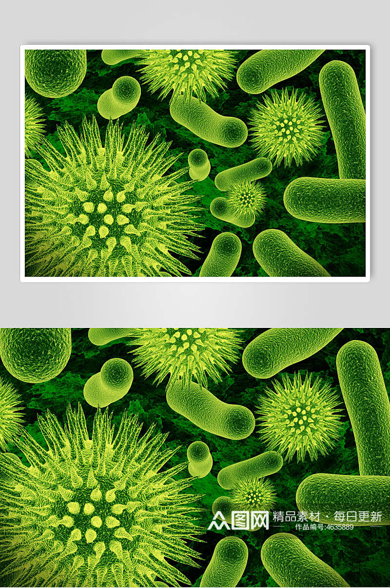 科技微生物分子图片素材