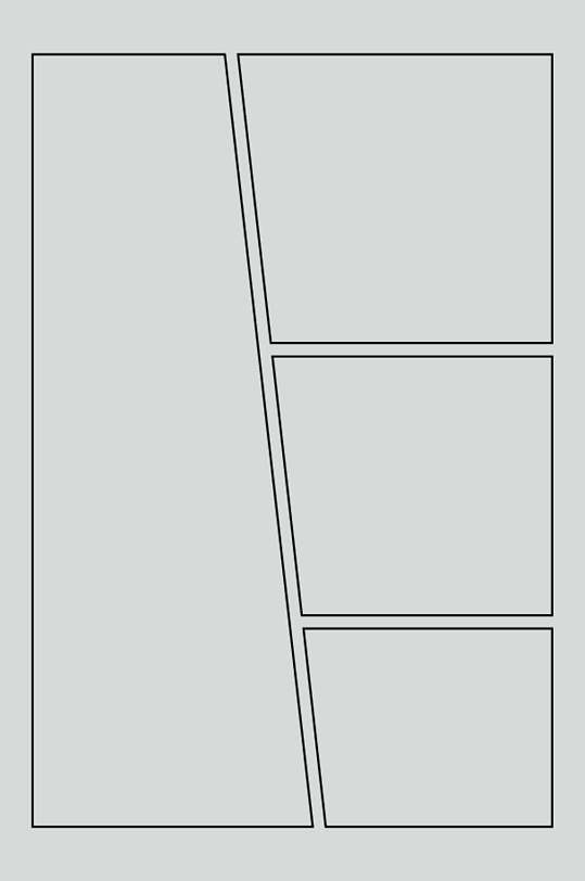 矩形漫画分镜框矢量素材