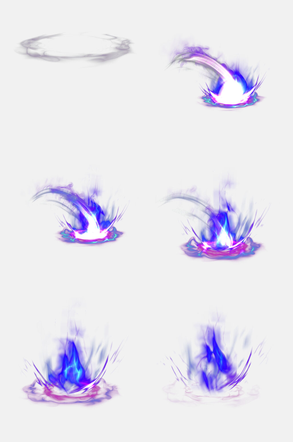 紫色魔药魔法法阵免抠素材素材
