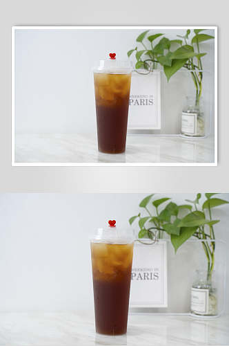乌龙茶食品美食奶茶饮料摄影图