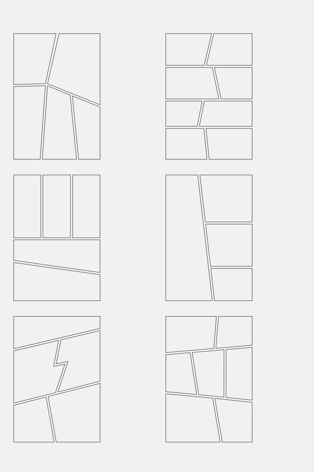 漫画分镜框免抠素材素材
