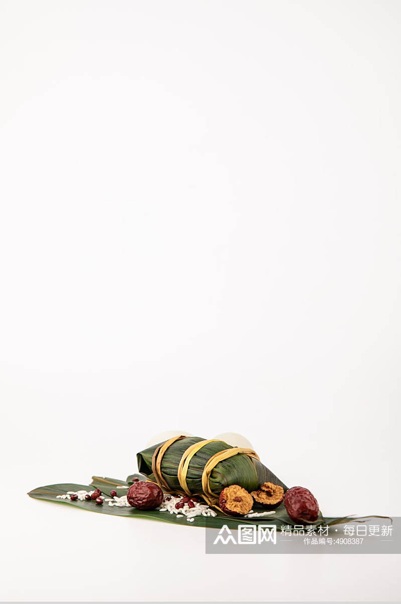 端午节咸鸭蛋粽子传统美食摄影图片素材