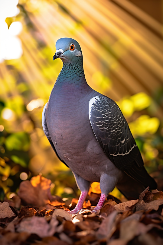 AI数字艺术白鸽鸽子飞禽家畜动物摄影图片-众图网