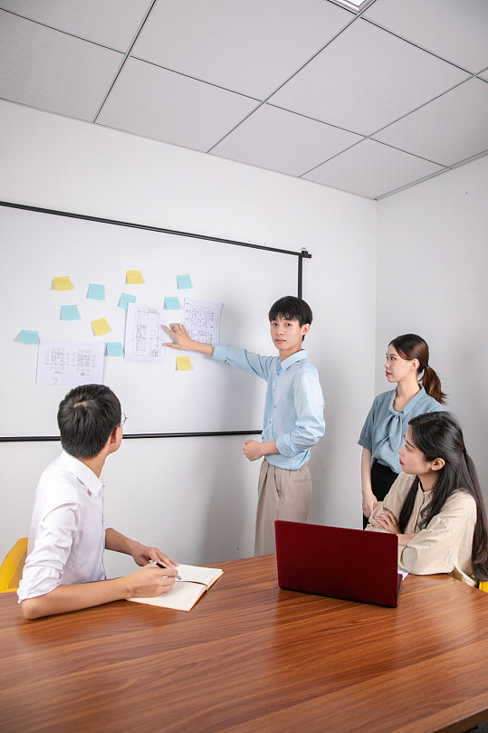 开会企业团队企业办公室人物摄影图片-众图网