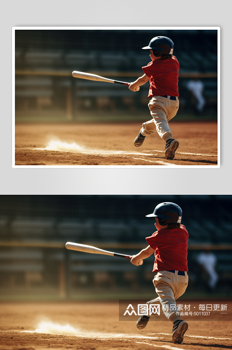 AI数字棒球运动摄影图片素材