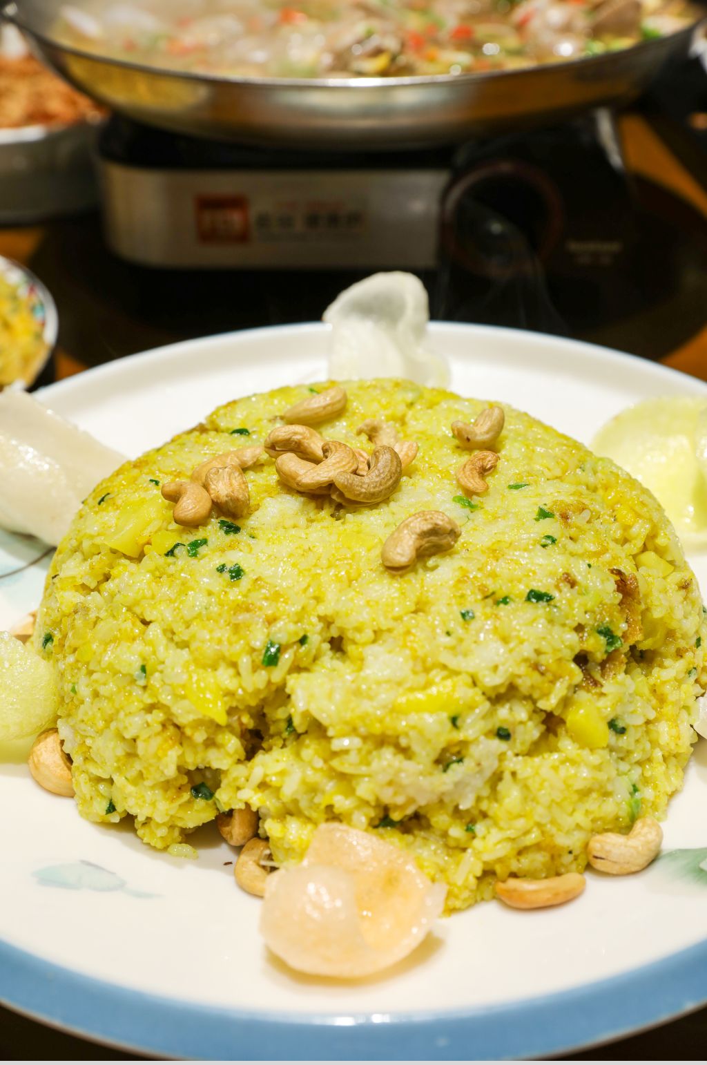 菠萝饭餐馆餐厅美食摄影图片素材