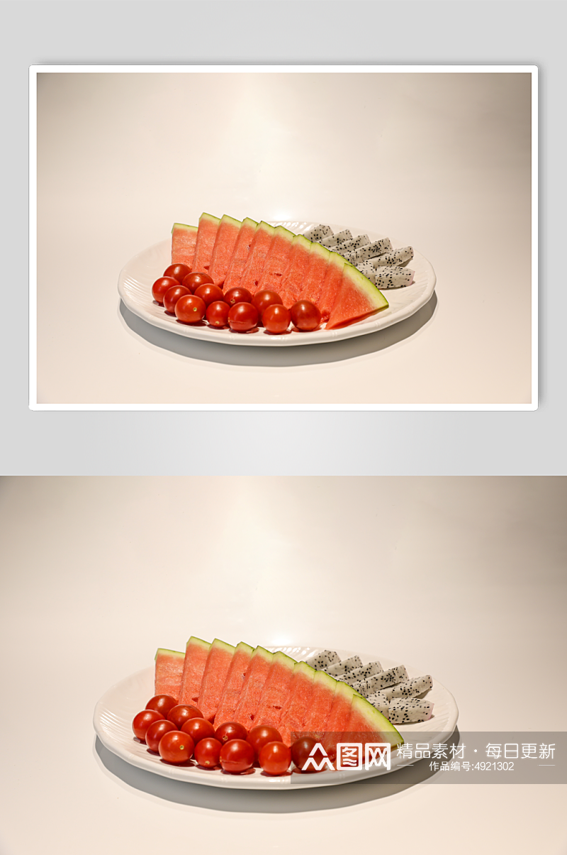 水果拼盘餐馆餐厅美食摄影图片素材
