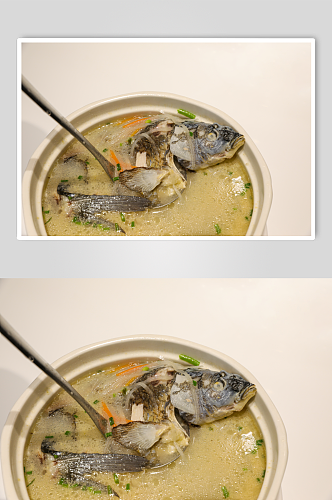 鲫鱼汤餐馆餐厅美食摄影图片