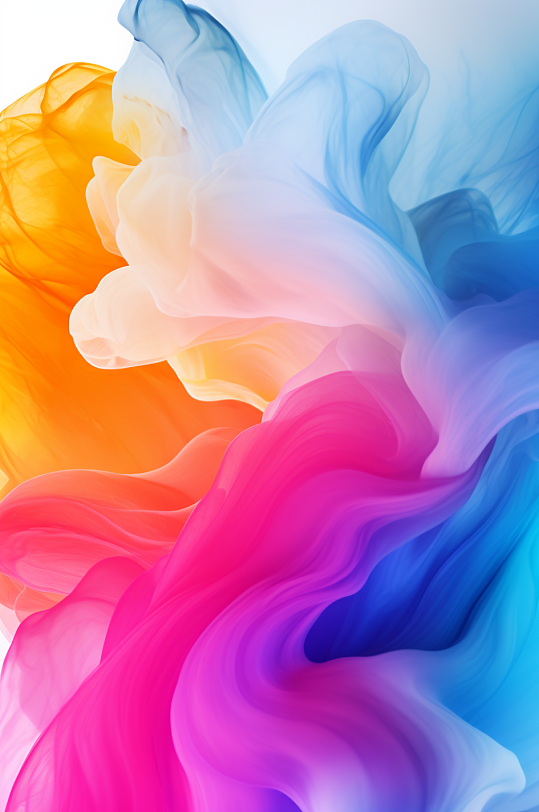 AI数字艺术彩色渐变底图背景图-众图网