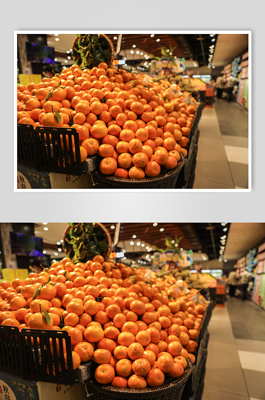 橘子果脯干货超市摄影图片