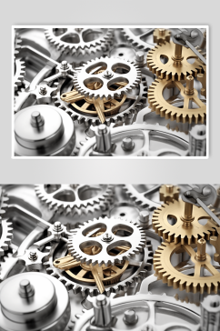 AI数字艺术超清工厂工业机械齿轮图片