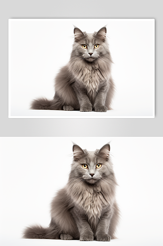 AI数字艺术真实动物宠物猫狗模型