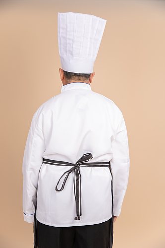 餐饮职场厨师服厨师人物摄影图片