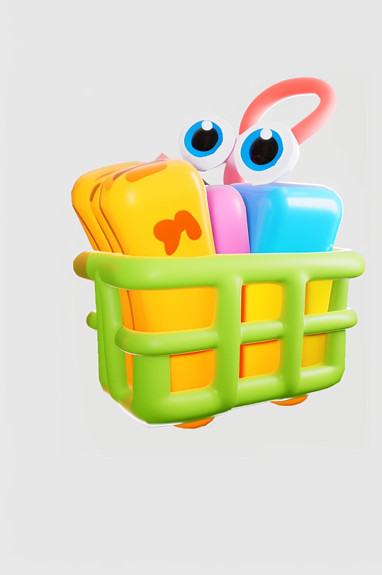 AI数字艺术膨胀风双十一电商促销模型-众图网