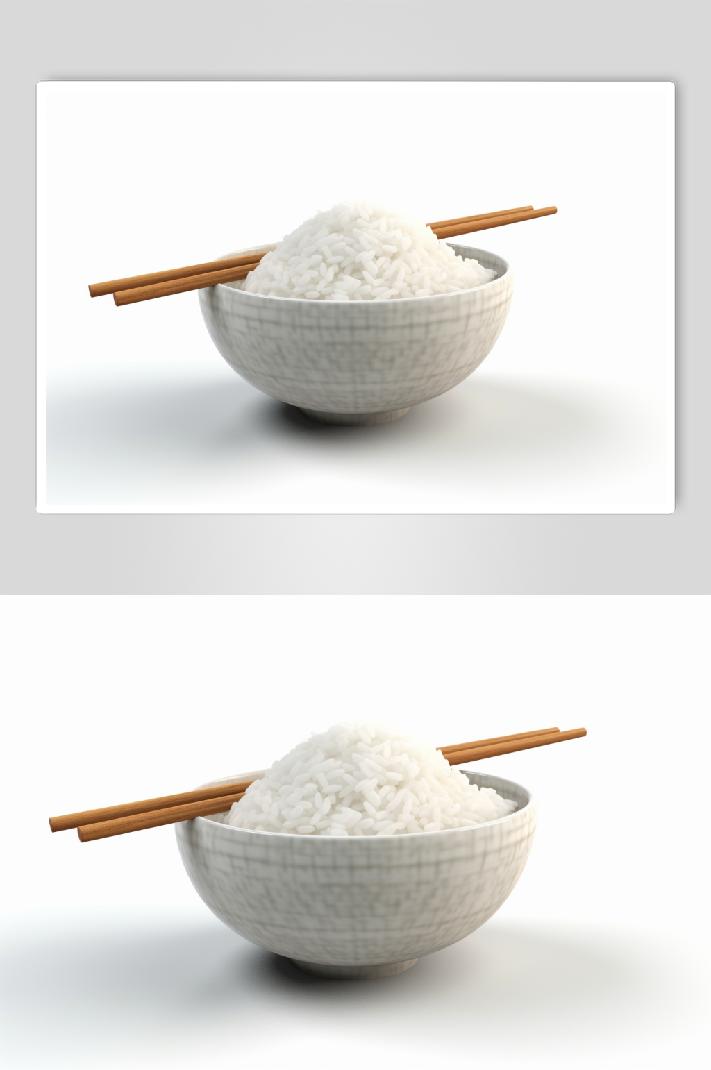 AI数字艺术高清大米米饭粮食摄影图片素材